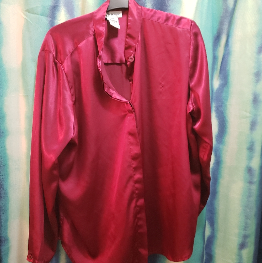 Fuschia Pink Blouse